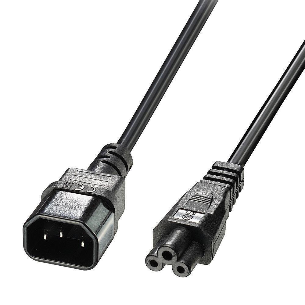 Cablu Lindy USB C 2 x 90° 1m negru "LY-32009"