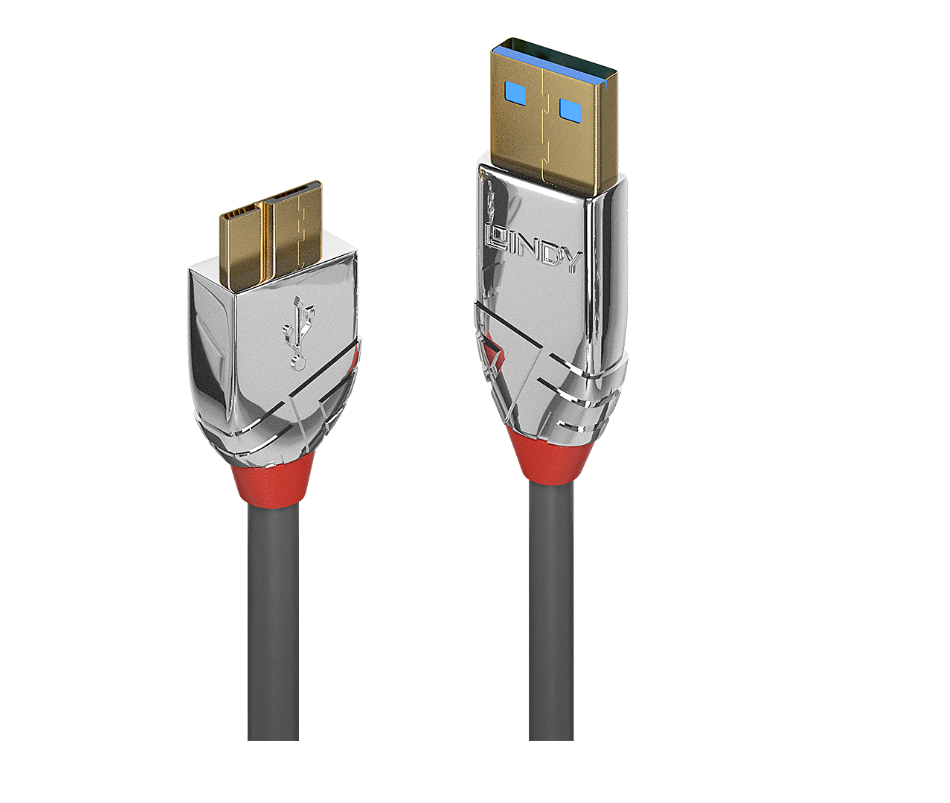 Cablu Lindy 0.5m USB 3.2 A to Micro-B "LY-36656" timbru verde 0.08 lei