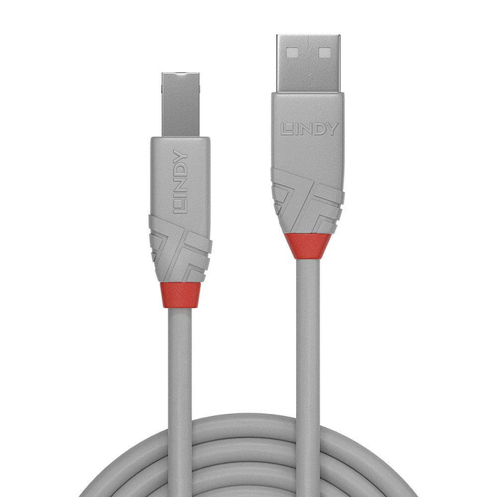 Cablu Lindy 2m USB 2.0 Tip A la Tip B "LY-36683" – Cabluri USB pt. imprimante