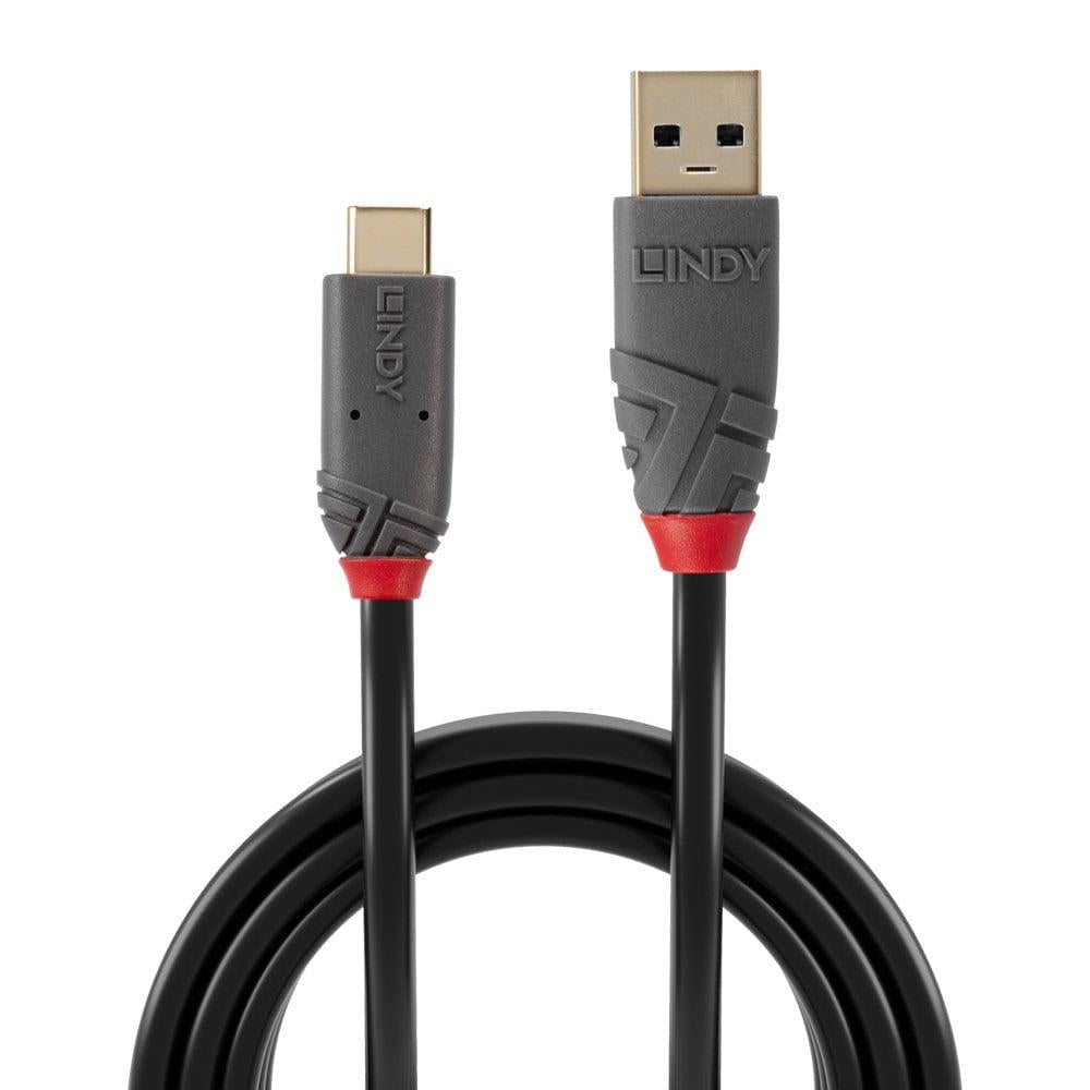 Cablu Lindy 1.5m USB 3.2 Type A to C PD "LY-36912"
