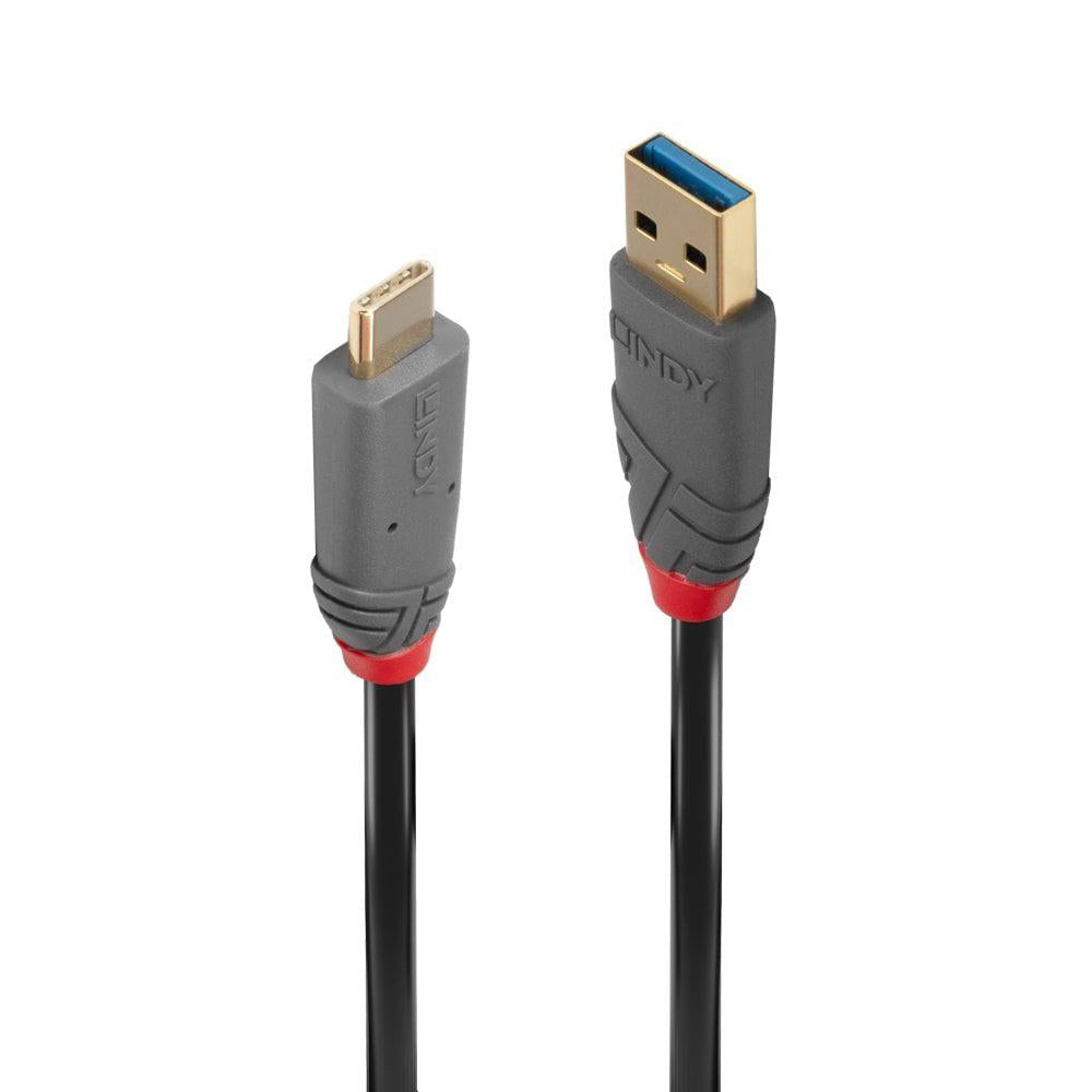 Cablu Lindy 1.5m USB 3.2 Type A to C PD "LY-36912"