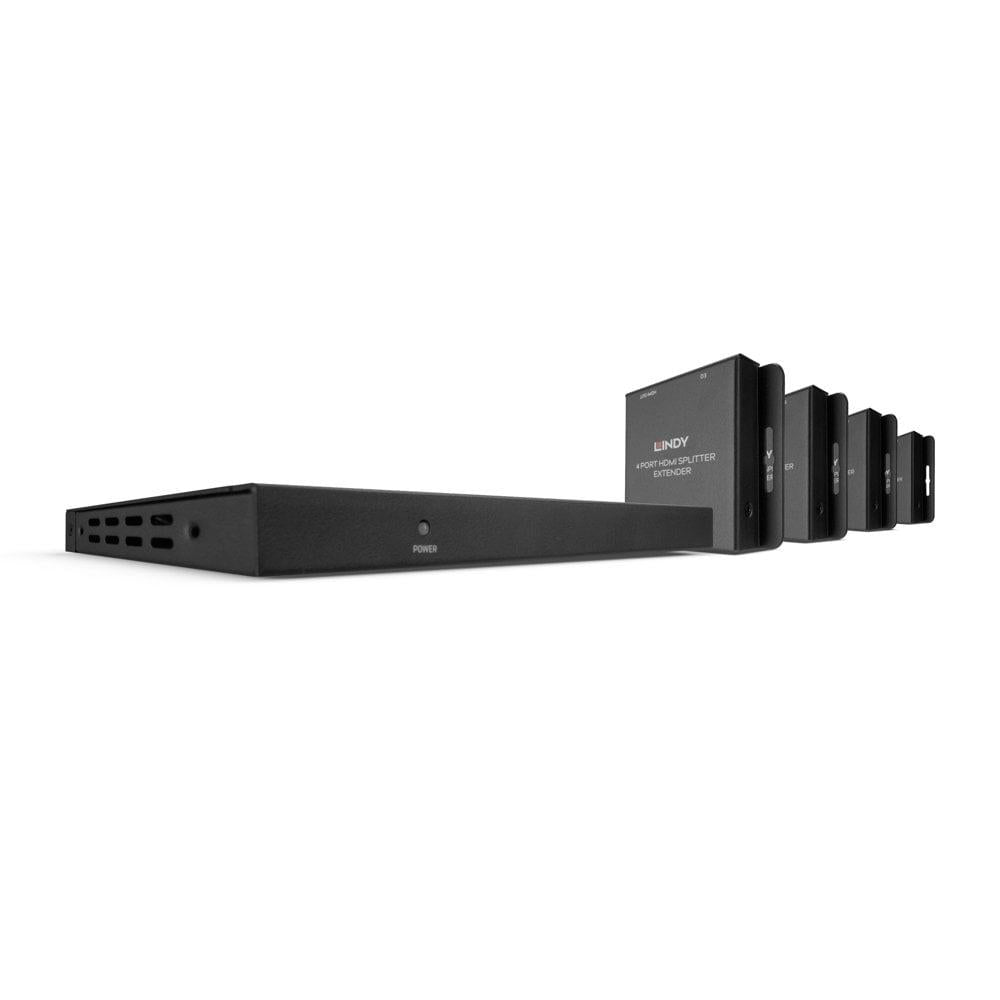 Lindy 50m Cat.6 4 Port HDMI &amp; IR Extende, "LY-38155"