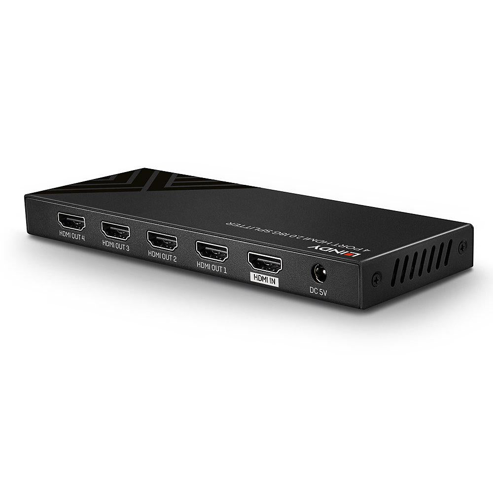 Lindy 4 Port HDMI 2.0 18G Splitter "LY-38236"