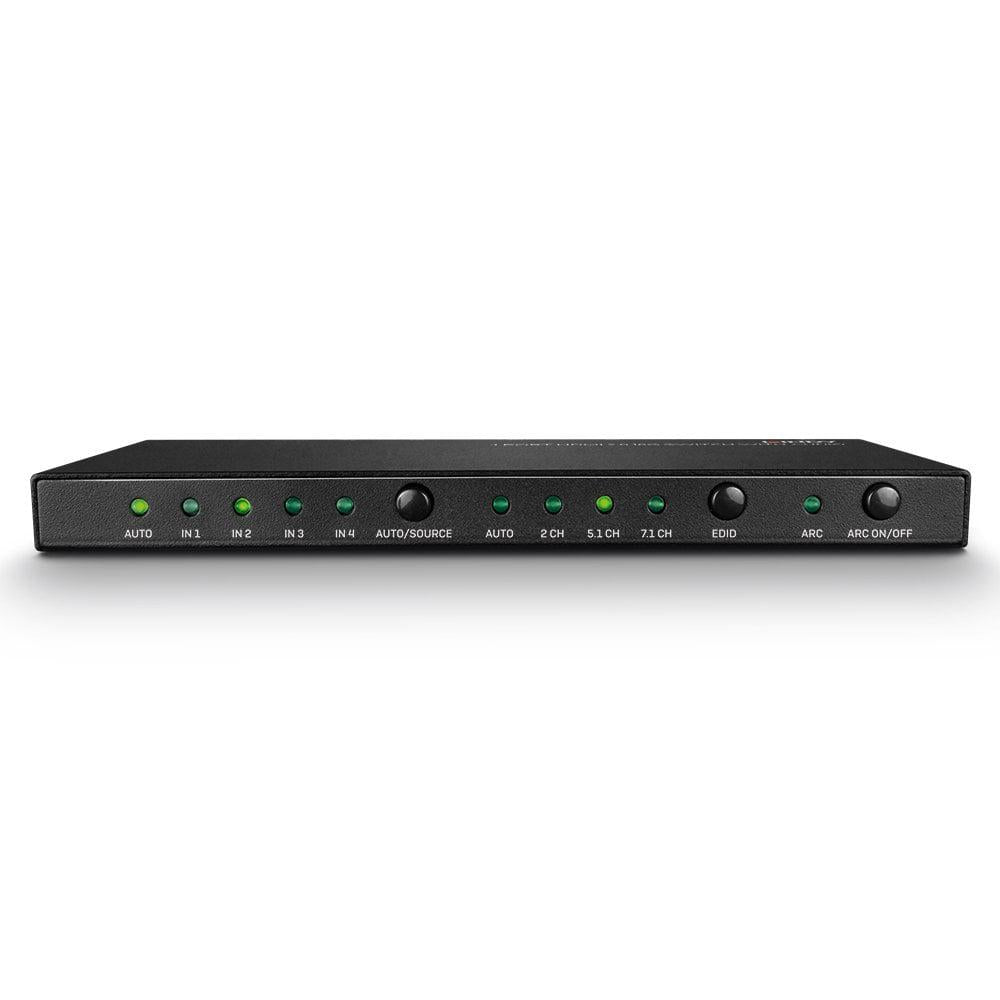 Lindy 4 Port HDMI 18G Switch with Audio, "LY-38249"