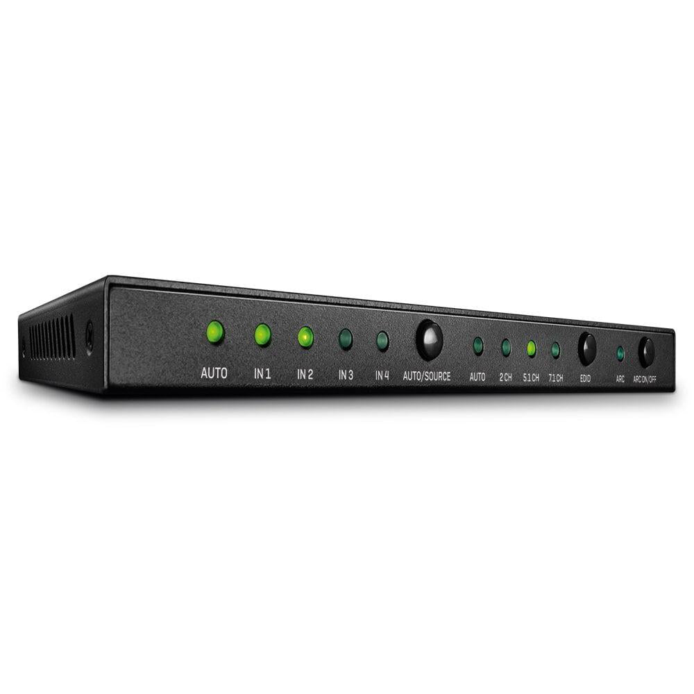Lindy 4 Port HDMI 18G Switch with Audio, "LY-38249"