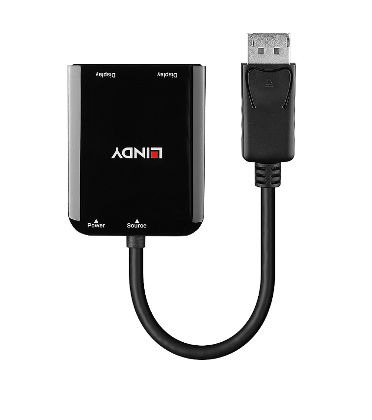 Adaptor Lindy DisplayPort la 2x HDMI 