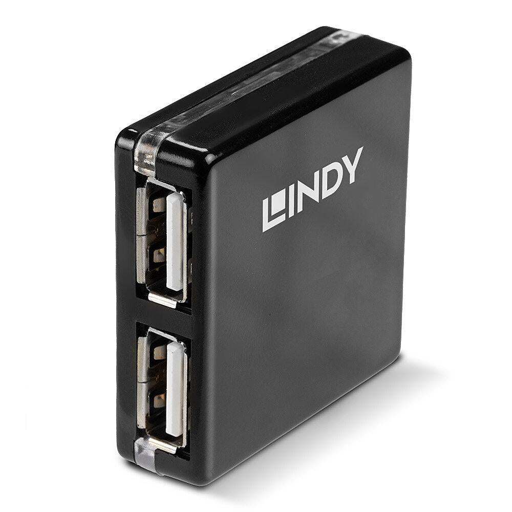 HUB USB Lindy Mini 4 Port USB 2.0 "LY-42742"
