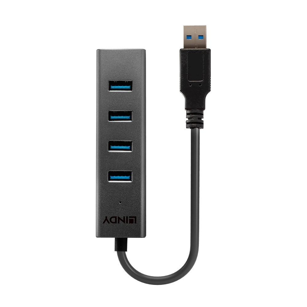 HUB USB Lindy 4 Port USB 3.0 "LY-43324"