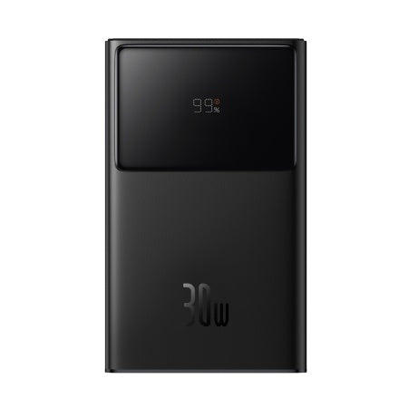 POWER BANK Baseus Star-Lord Digital, display, capacitate 10000mAh, 30W, 2 x USB; 1 x USB Type-C, total 5V/3A, negru, "P10022907113-00" - 6932172634933