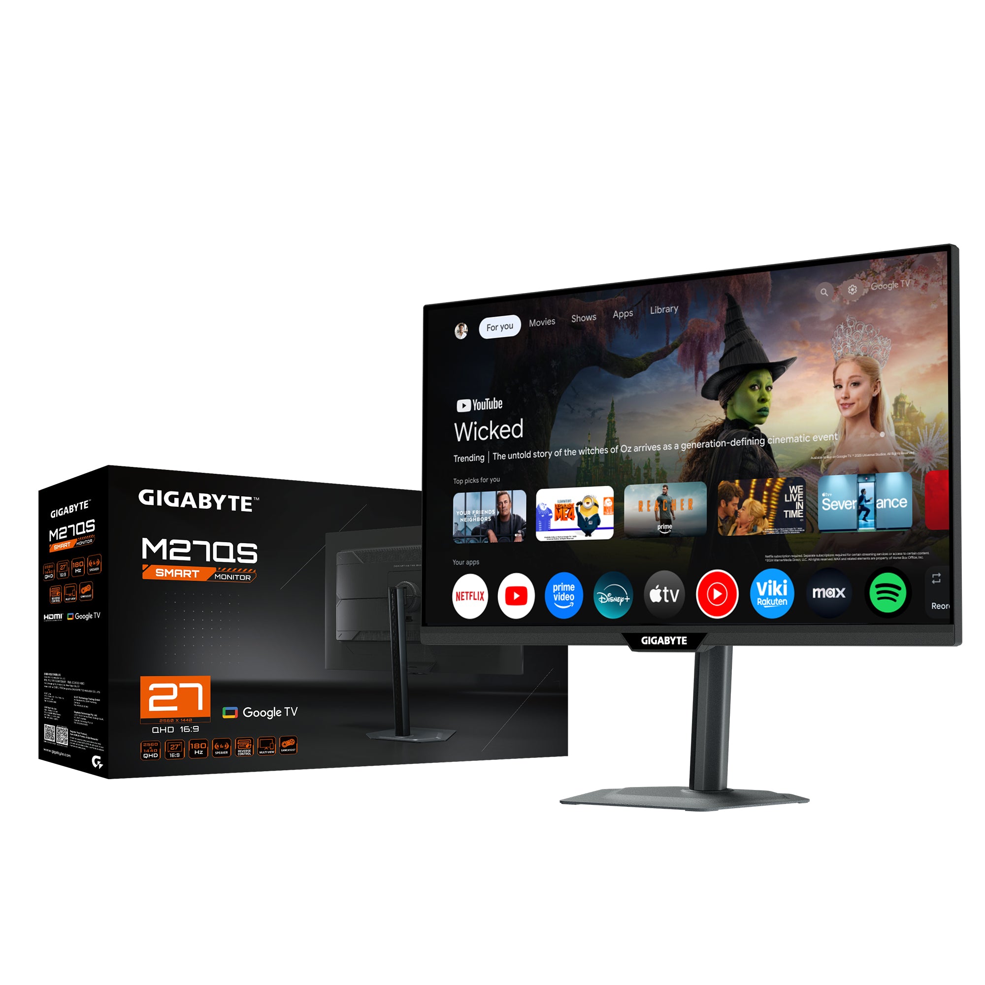 GIGABYTE M27QS Gaming Monitor "M27QS"
