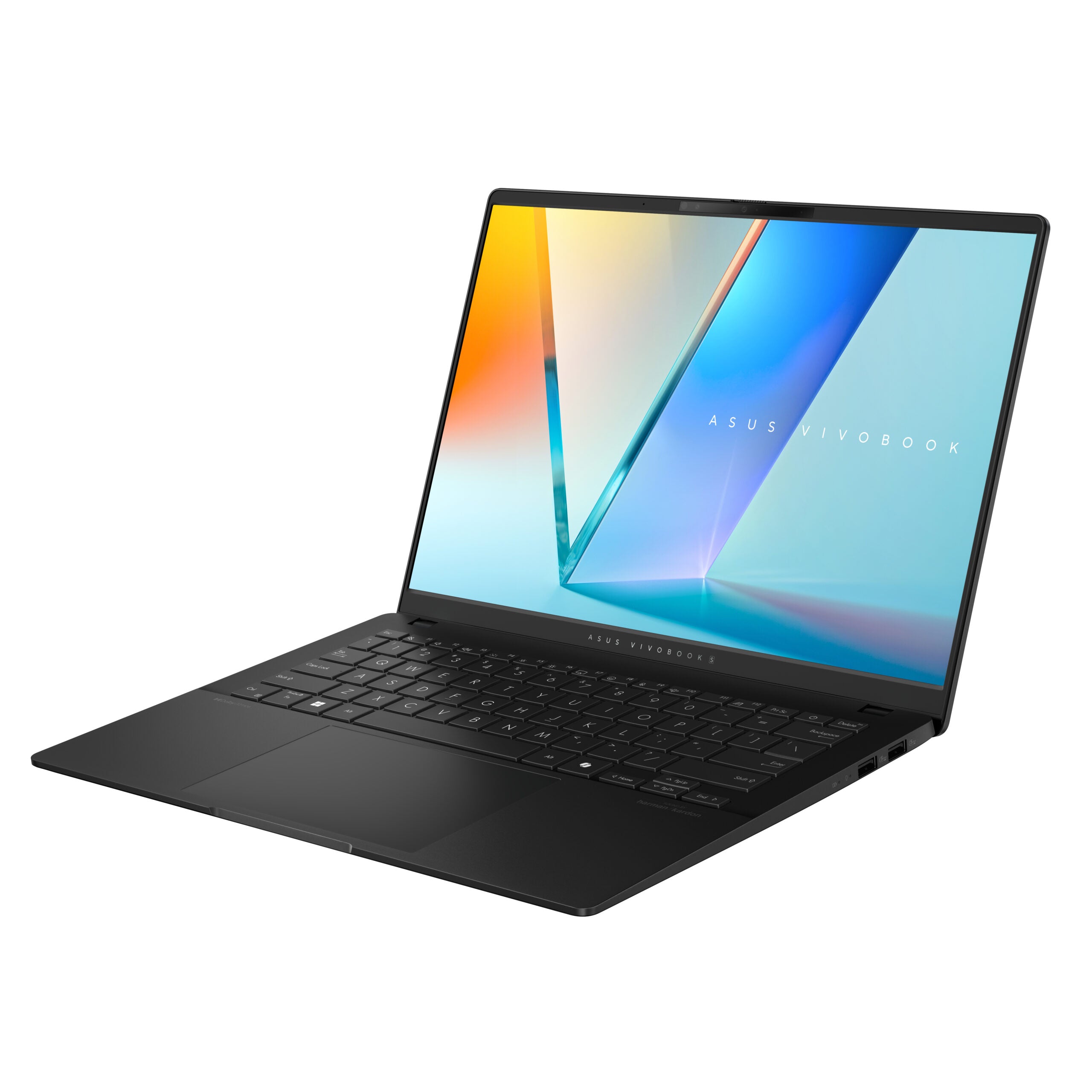 ASUS Vivobook S 14 AMD Ryzen AI 7 350 14inch 3K 24GB 1TB M.2 NVMe PCIe 4.0 SSD AMD Radeon Graphics NoOS 2Y Neutral Black "M5406KA-PP119" ((timbru verde 3.5 lei)