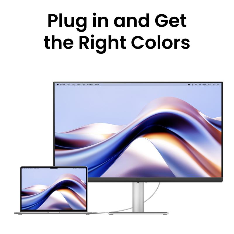 Monitor BenQ MA270U, IPS, 27", UHD, 3840x2160, HDMI, DisplayPort, Boxe, Pivot, 5 ms, Gri "MA270U"