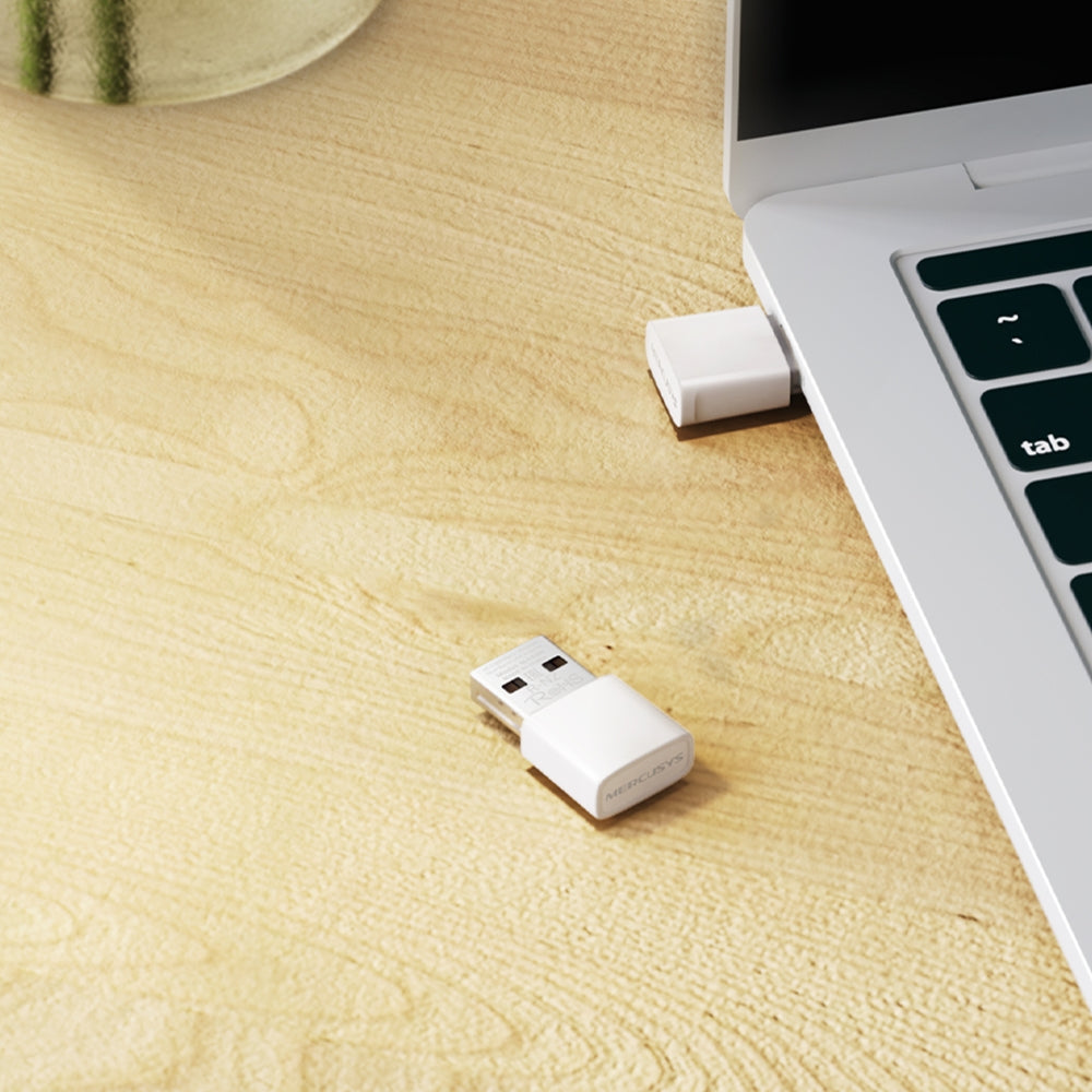 ADAPTOR RETEA MERCUSYS, nano AC1300 extern wireless 2.4 GHz | 5 GHz, USB 2.0, 1300 Mbps, alb, "MA30N"