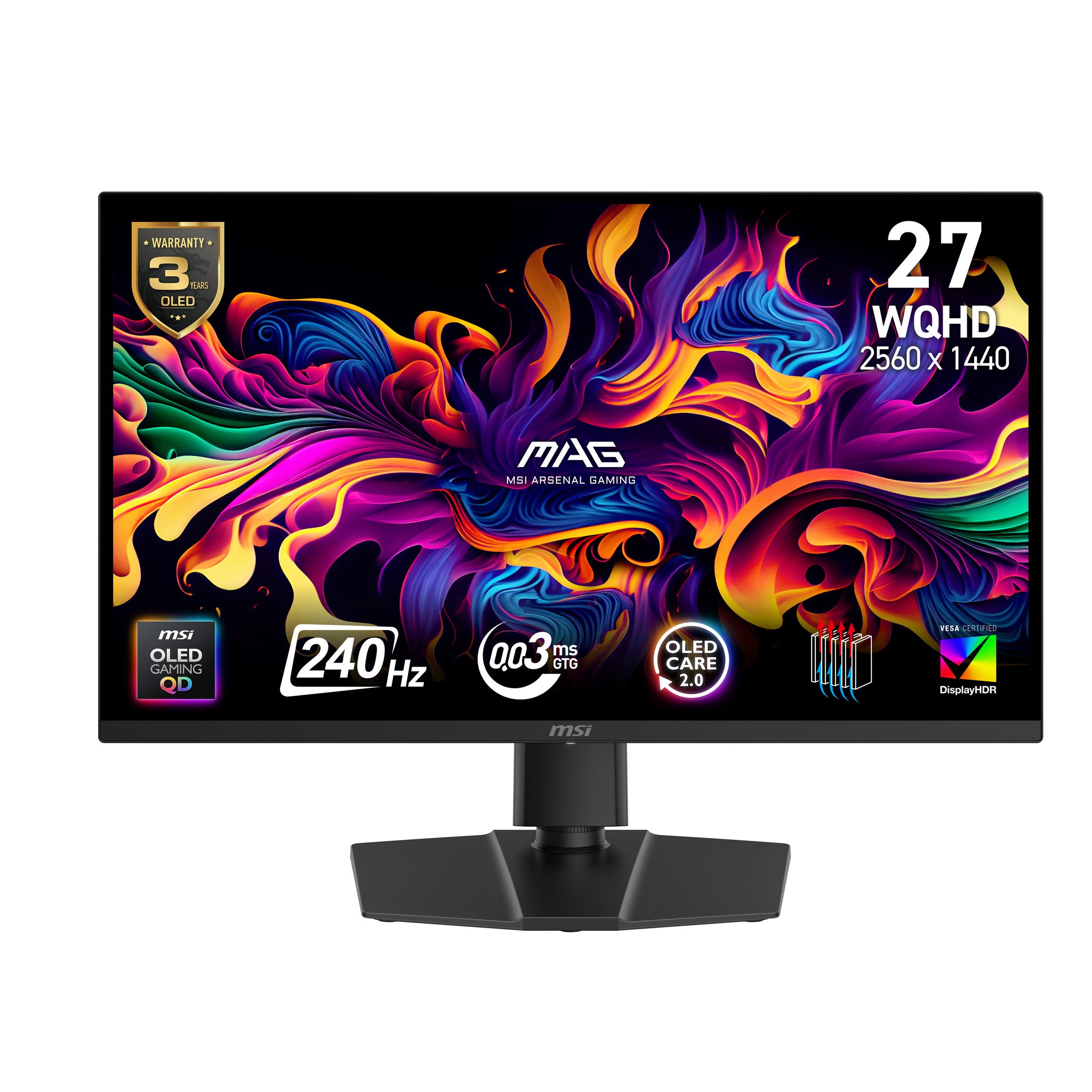 Monitor MSI MAG 271QP QD-OLED X24 "MAG 271QP QD-OLED X24"