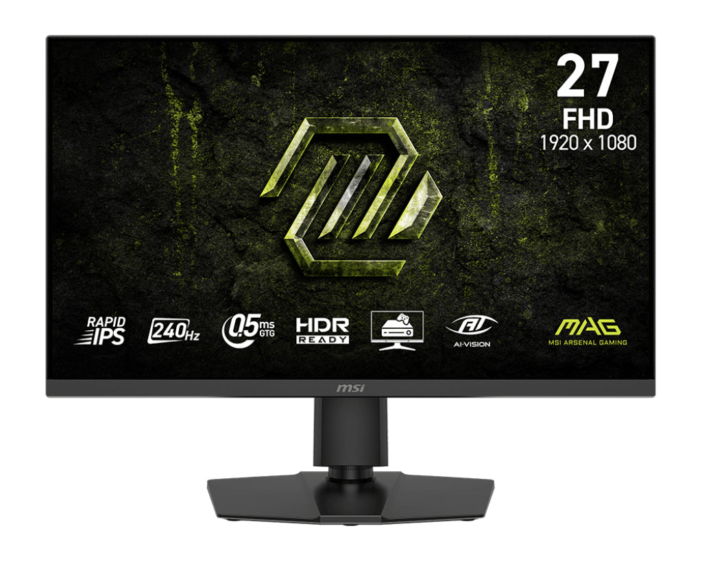MSI MAG 272PF X24 27inch Gaming Monitor FHD IPS 300 cd/m 240MHz 0.5ms 2xHDMI DP "MAG 272PF X24"