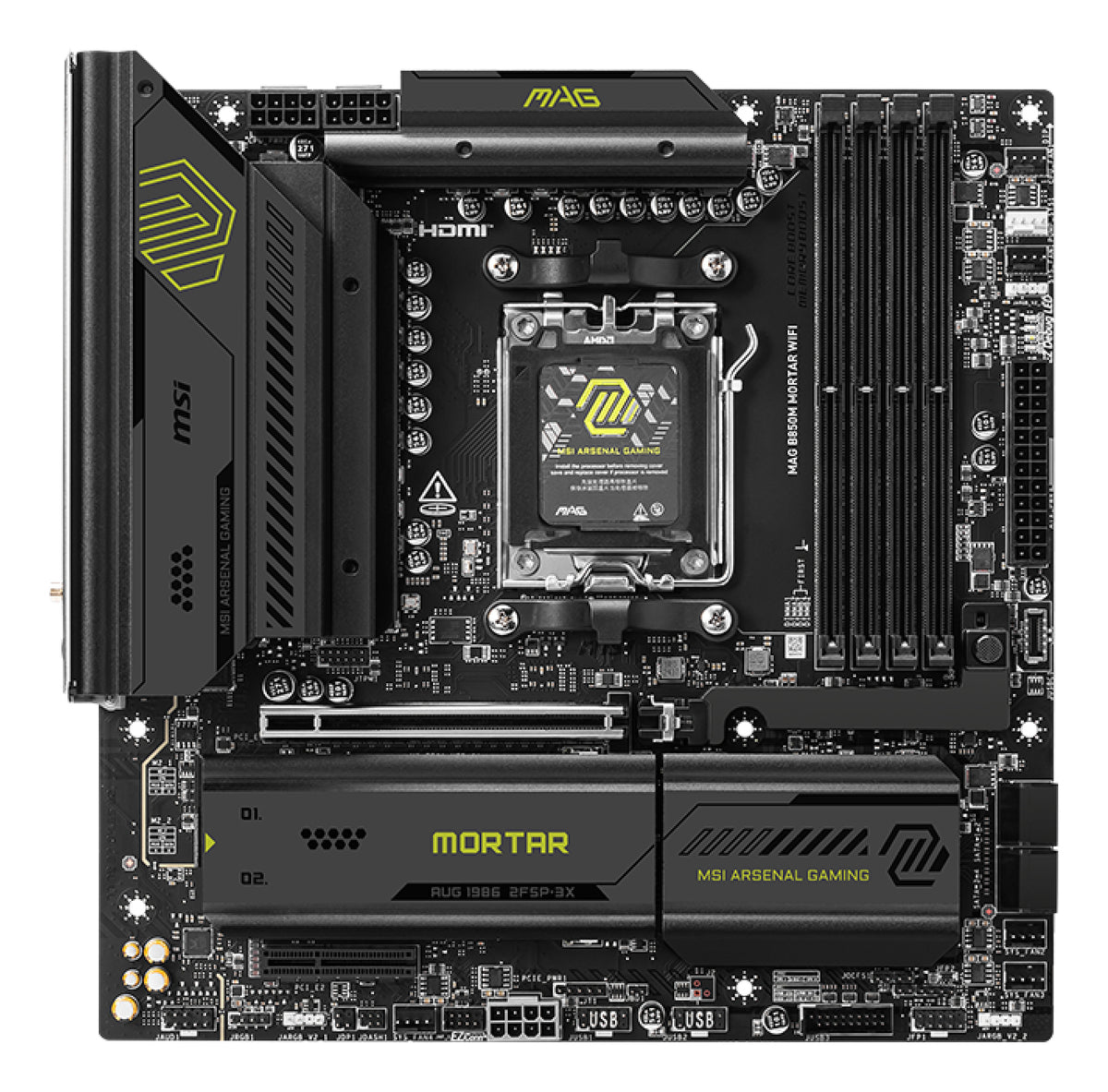 Placa de baza MSI MAG B850M MORTAR WIFI 