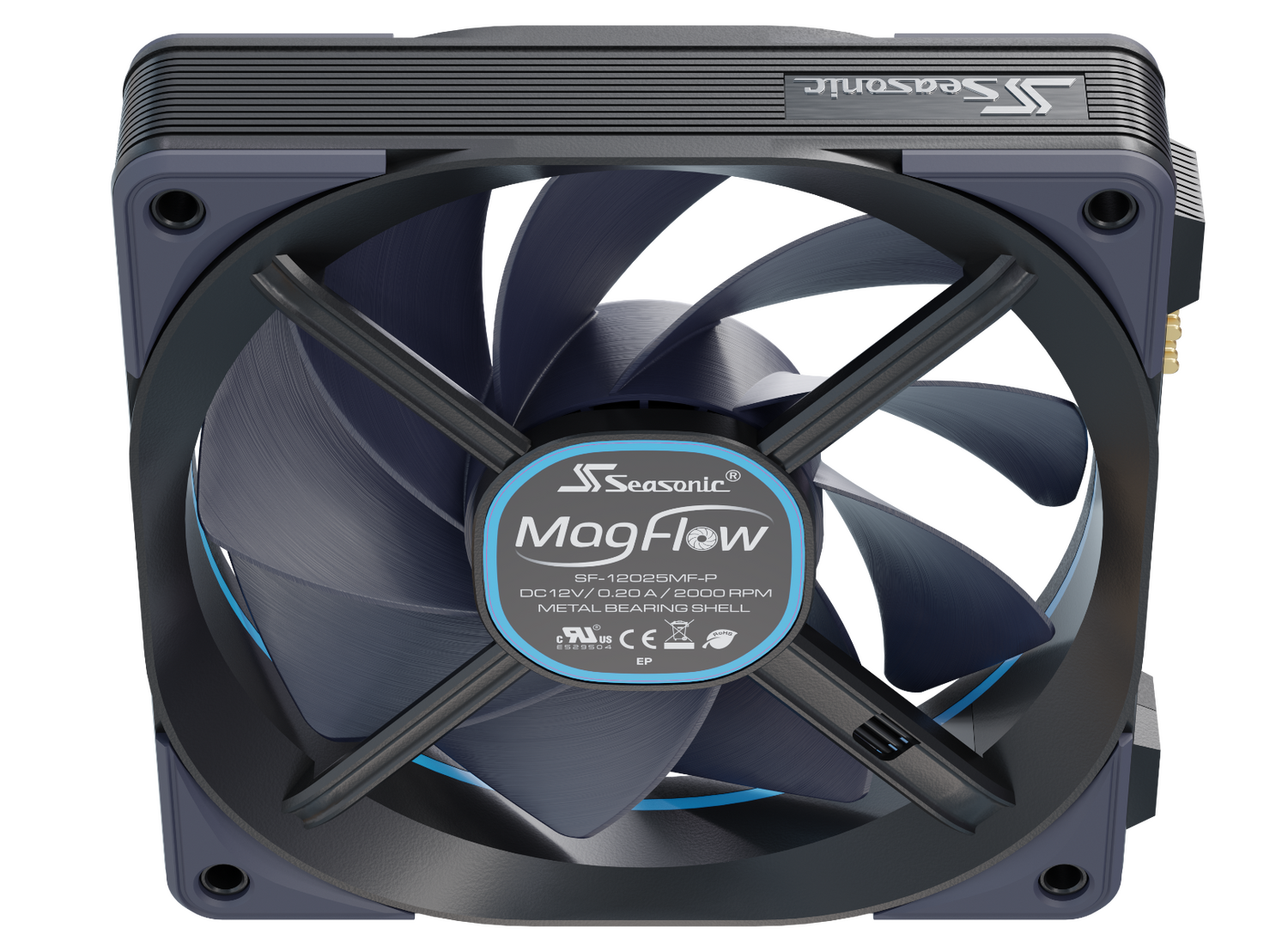 VENTILATOR Seasonic, 120 mm 2000 rpm, "MAGFLOW-1"