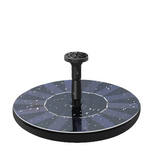 Fantana Arteziana pentru Gradina, Solara, Automata, Rotunda, 3 Moduri de Pulverizare, Negru, 16 cm