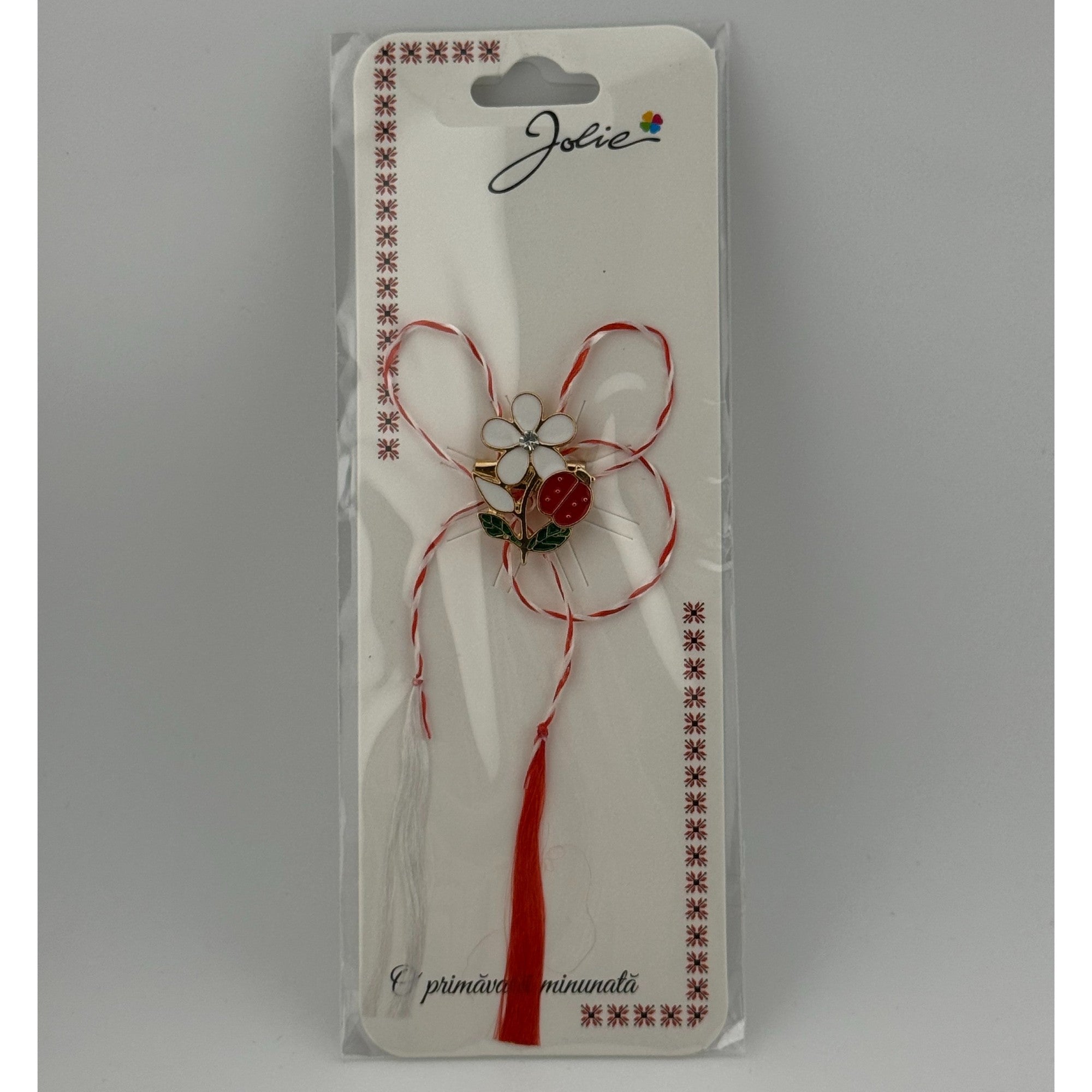 Martisor Brosa Primavara, Material Metal, Ambalaj Carton si Opp, Dimensiune Brosa aproximativ 2 - 3 cm, Model Floare
