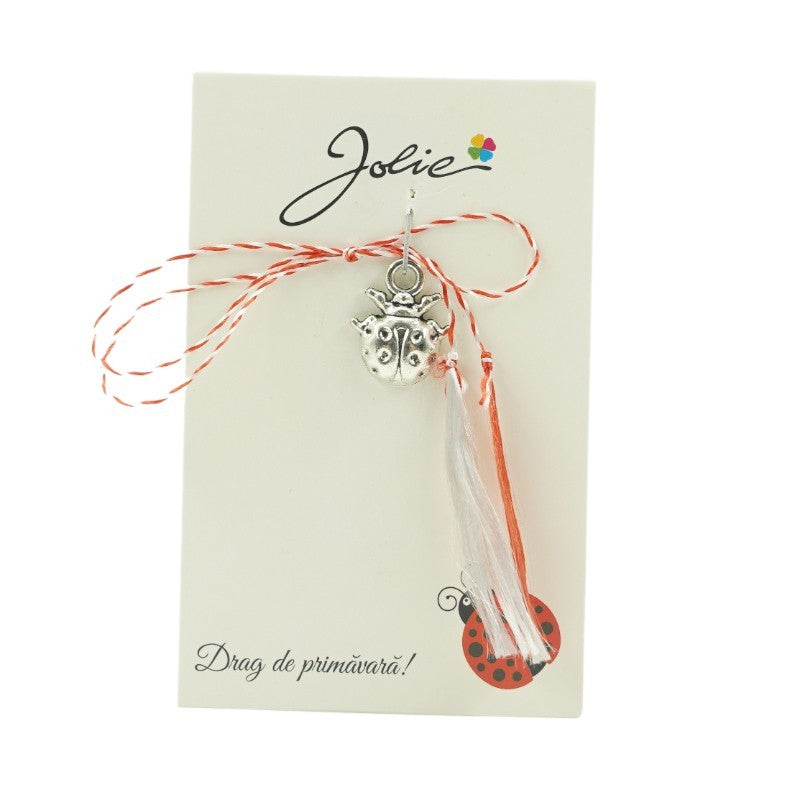 Martisor Traditional P5 Buburuza 5.5cm x 8.5cm