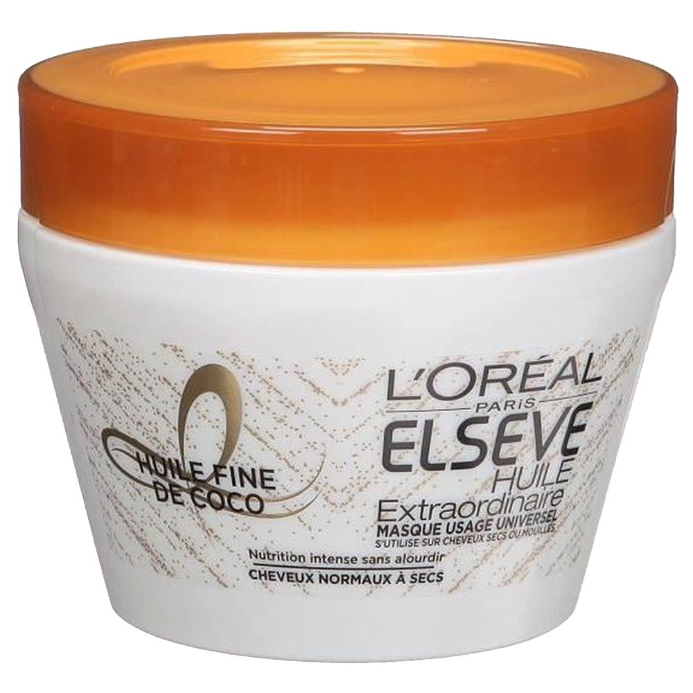 Masca pentru Par, Elseve, Elvive, 300 ml Ulei Extraordinary Cocos