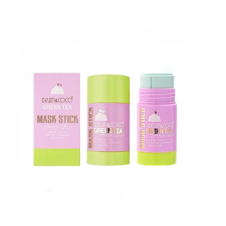 Masca Tip Stick, Kevin&Coco, Green Tea, 7.6x3.9x3.9cm, Roz
