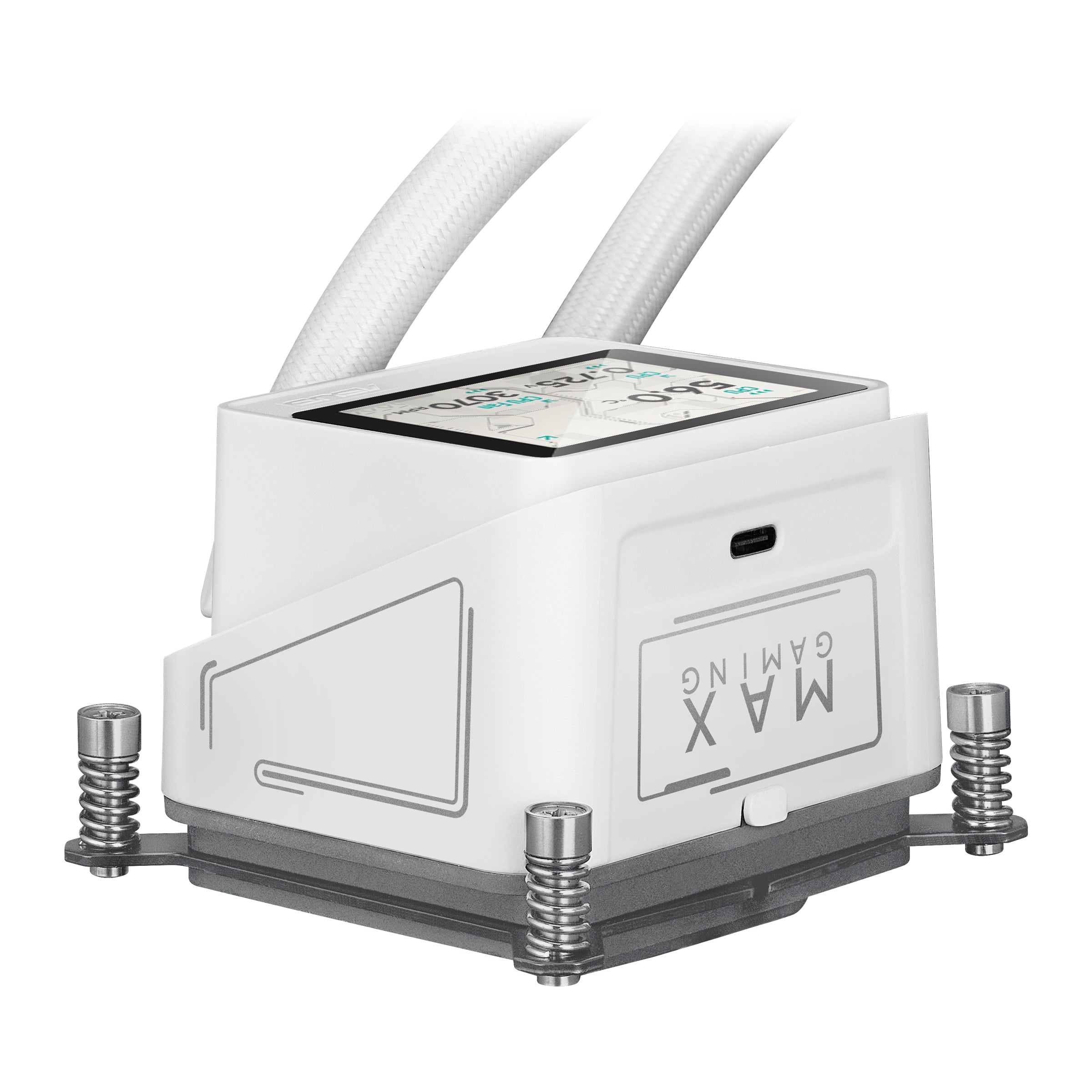 CPU Cooler AS MAX GAM LC III 360 ARGB LC "MAX GAMING LC 360 ARGB LCD WHT"