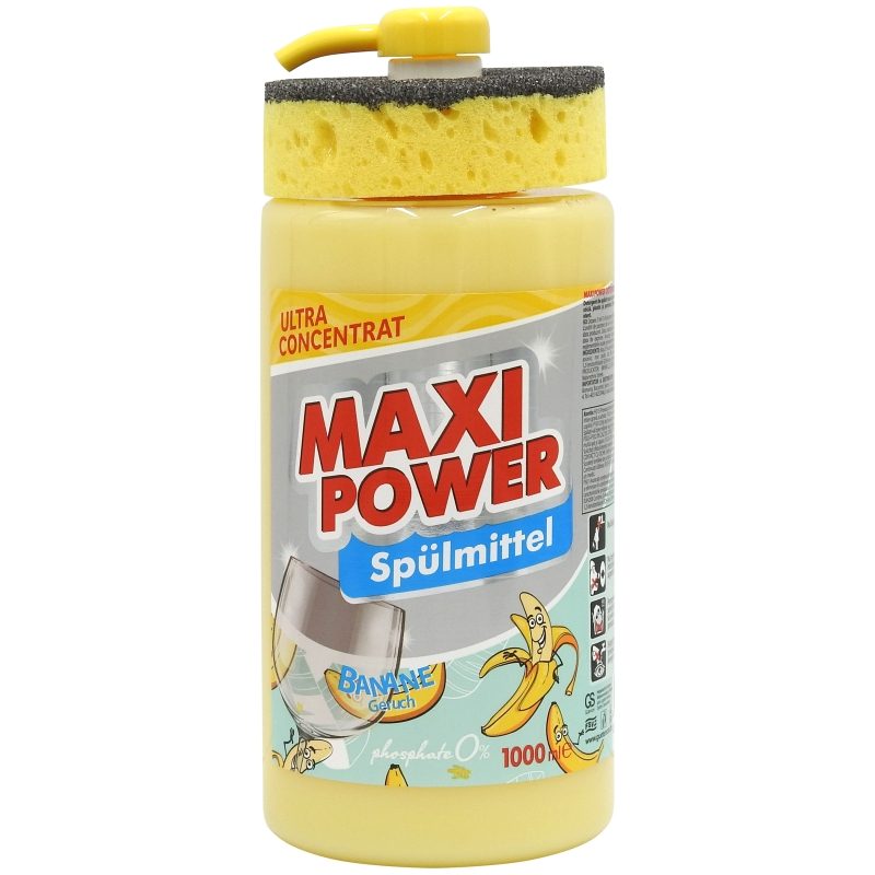 Maxi Power Detergent Vase 1 L Banana