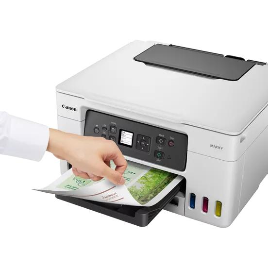 Multifunctional Inkjet CISS Color Canon GX3040, A4, Functii: Impr.|Scan.|Cop.|Cloud, Viteza de Printare Monocrom: 18ipm, Viteza de printare color: 13ipm, Conectivitate:USB|WIFI, Duplex:Da, ADF:Nu, 33000pag max /luna, (incl.TV 11lei) "5777C009AA"