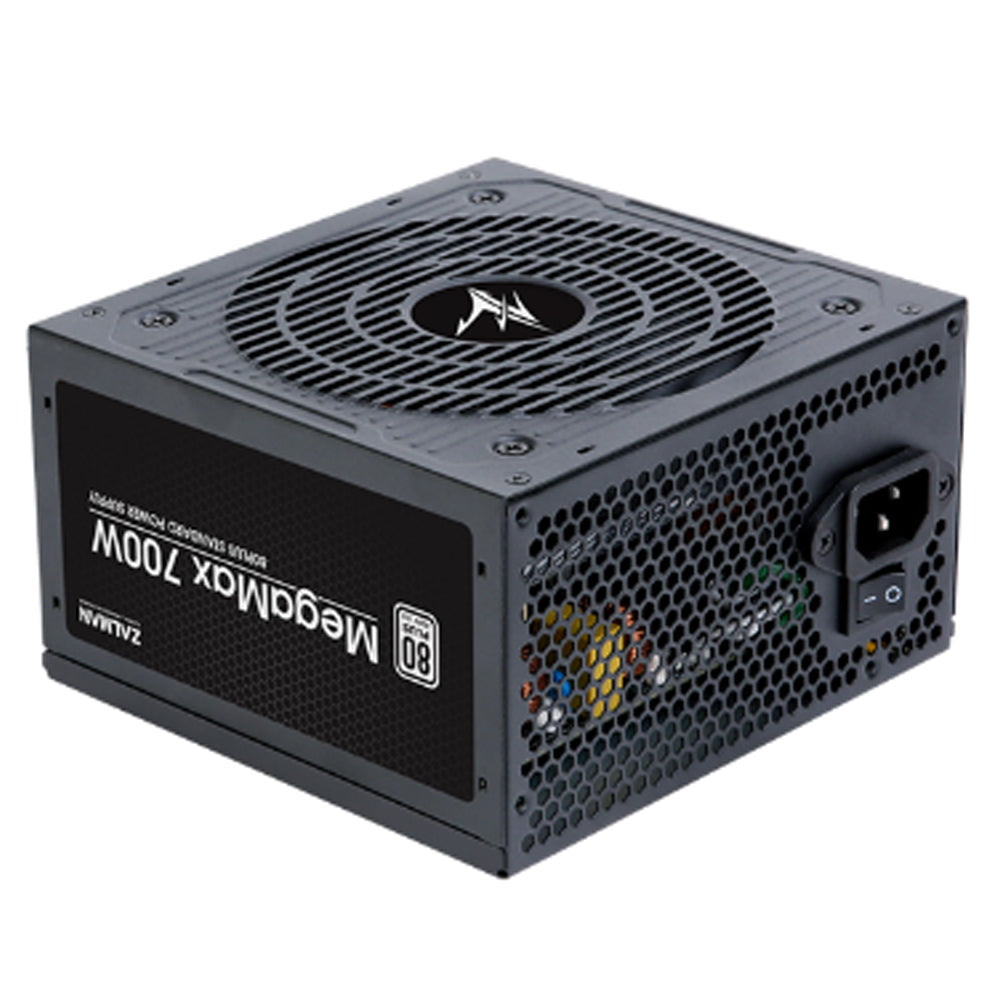 SURSA Zalman "TXII", 700W, certificare 80 Plus, non-modular, fan 120mm, negru, "ZM700-TXII"