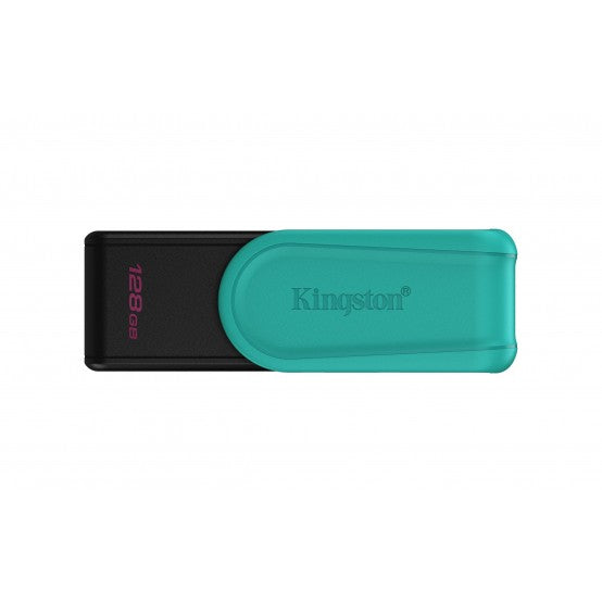 Kingston 128GB Portable USB 3.2 Gen 1 DataTraveler Exodia S (Black/Turquoise) "DTXS/128GB"