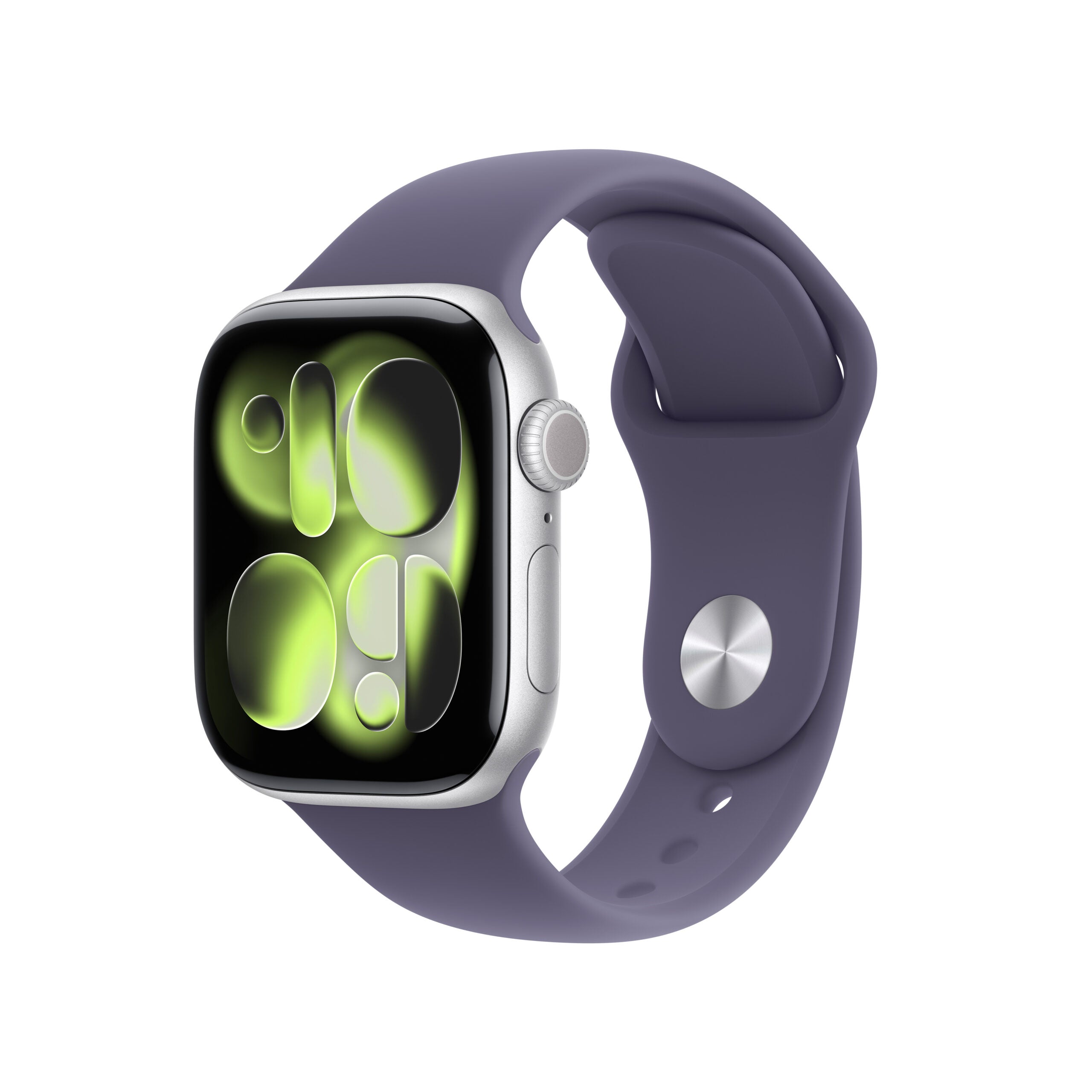 AW S11 42 GPS Silver Alum PFog Band S/M "MEU64ET/A"