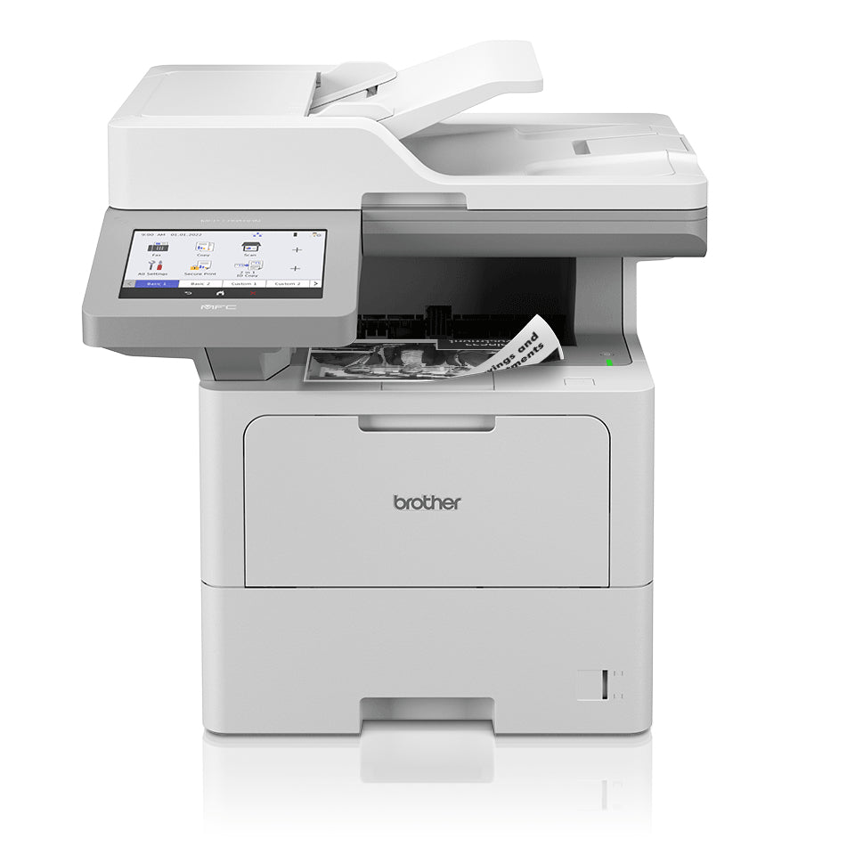 Multifunctional Laser Mono BROTHER, MFC-L6915DN, A4, Functii: Impr.|Scan.|Cop., Viteza de Printare Monocrom: 50ppm, Conectiv:USB|Ret, Duplex:Da, ADF:DADF, DOAR PROIECTE, 