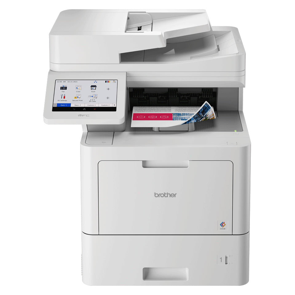Multifunctional Laser Color Brother MFC-L9630CDN, A4, Functii: Impr.|Scan.|Cop.|Fax, Viteza de Printare Monocrom: 40ppm, Viteza de printare color: 40ppm, Conectivitate:USB|Ret, Duplex:Da, ADF:DADF(incl.TV 40lei) "MFCL9630CDNRE1"