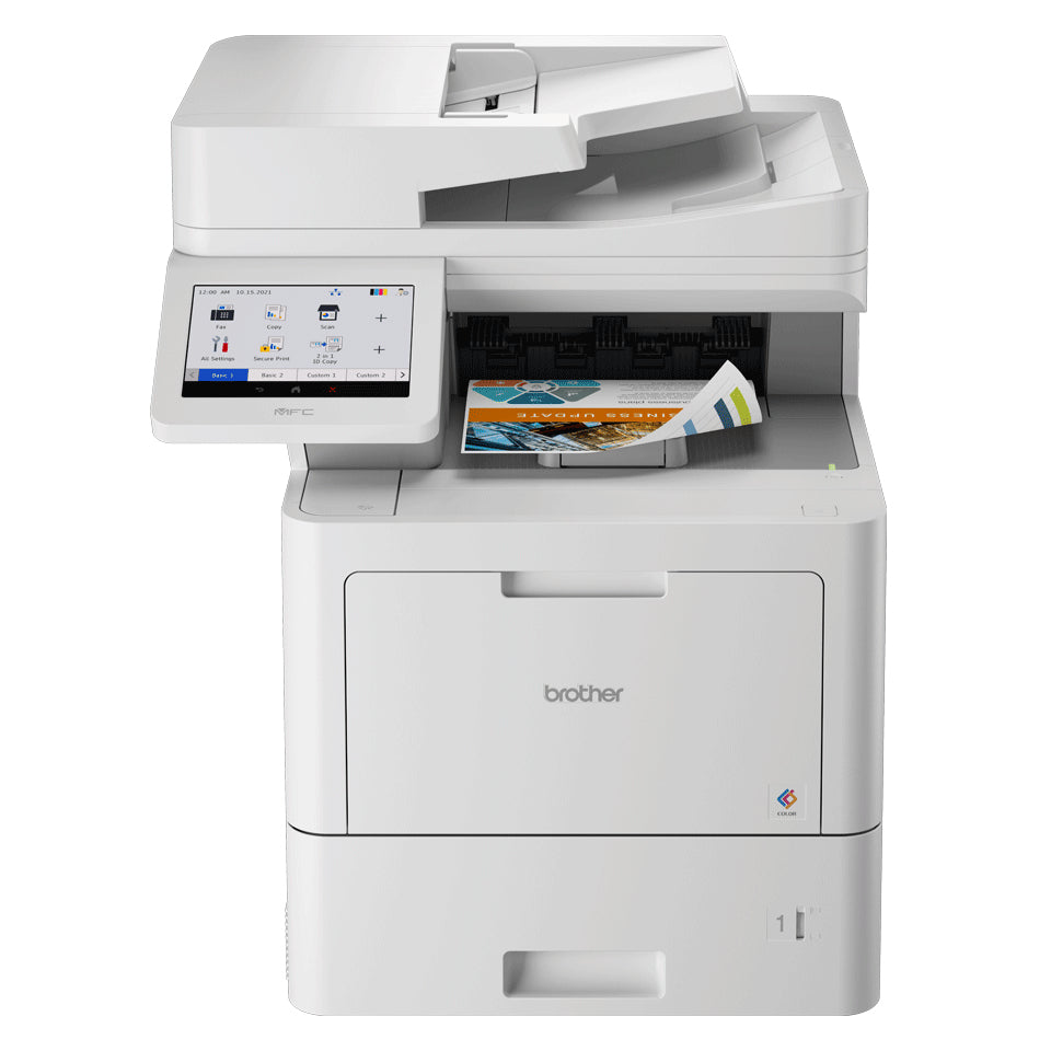Multifunctional Laser Color Brother MFC-L9670CDN, A4, Functii: Impr.|Scan.|Cop.|Fax, Viteza de Printare Monocrom: 40ppm, Viteza de printare color: 40ppm, Conectivitate:USB|Ret, Duplex:Da, ADF:DADF(incl.TV 40lei) "MFCL9670CDNRE1"