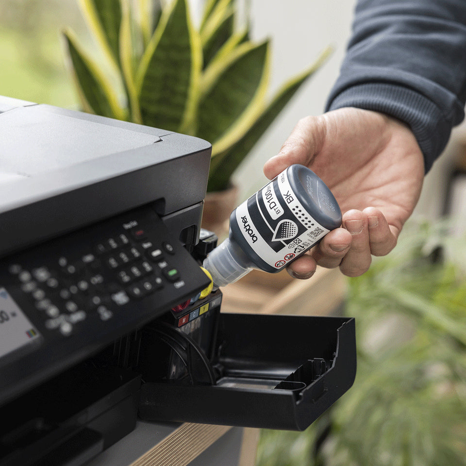 Multifunctional Inkjet CISS Color brother MFC-T930DW, A4, Functii: Impr.|Scan.|Cop.|Fax, Viteza de Printare Monocrom: 17ppm, Viteza de printare color: 16.5ppm, Conectivitate:USB|WIFI|RET, Duplex:Da, ADF:ADF(incl.TV 11lei) "MFCT930DWYJ1"