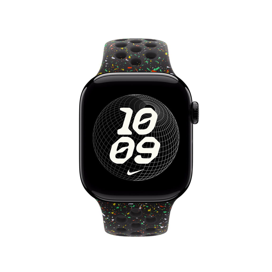 AW BAND 42MM NIKE SPORT MDNT BLK S/M "MGAE4ZM/A"