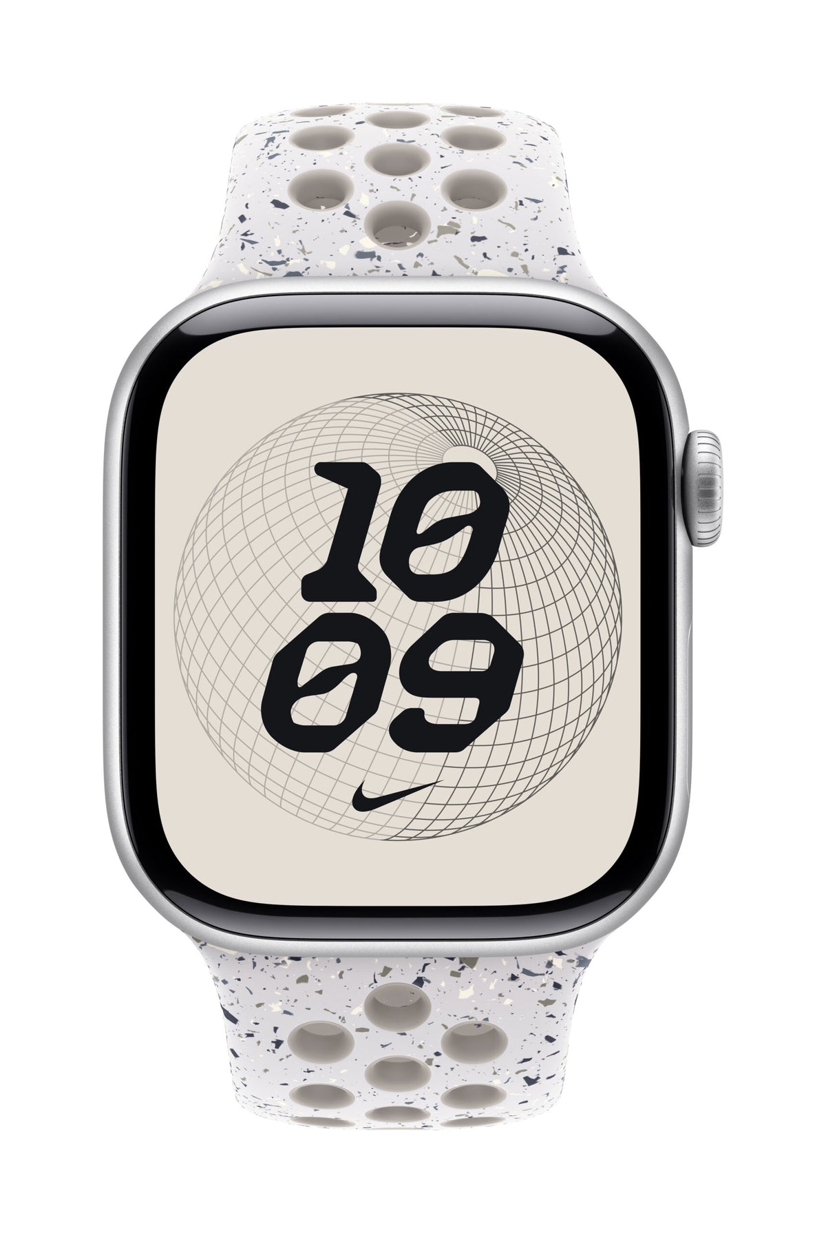 AW BAND 42MM NIKE SPORT VEILED GREY S/M 