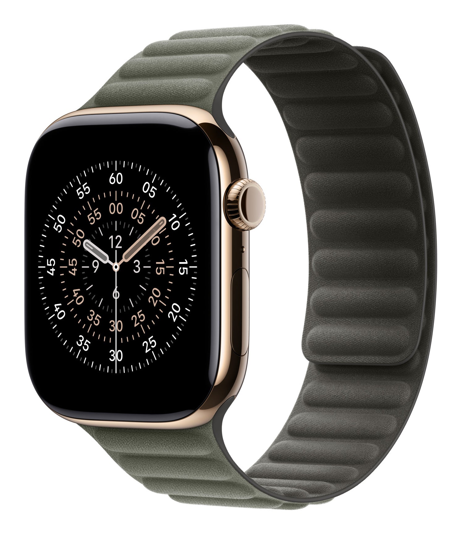 AW BAND 46MM MAGNETIC LINK SAGE GRAY M/L "MGDL4ZM/A"