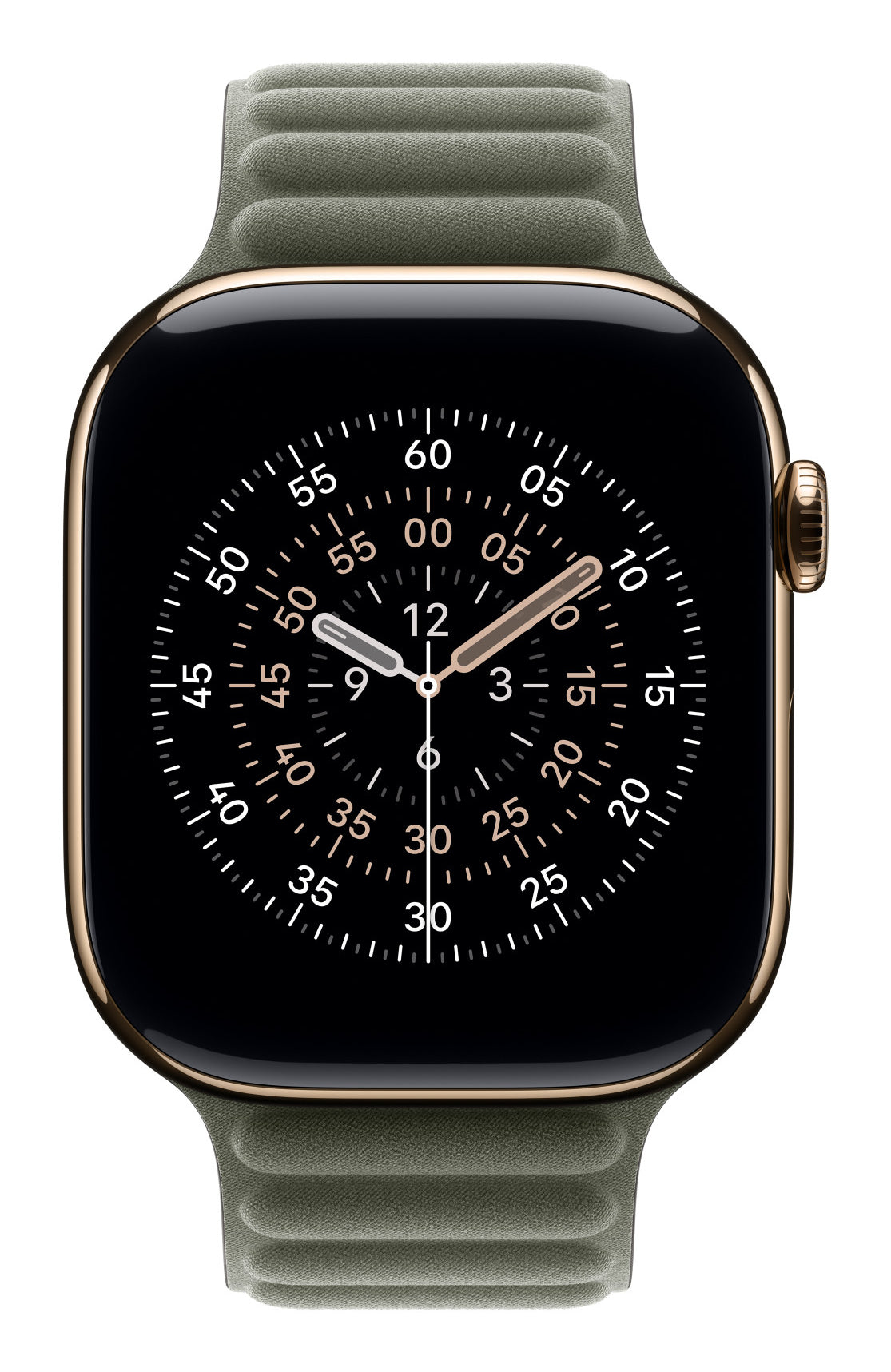 AW BAND 46MM MAGNETIC LINK SAGE GRAY M/L "MGDL4ZM/A"