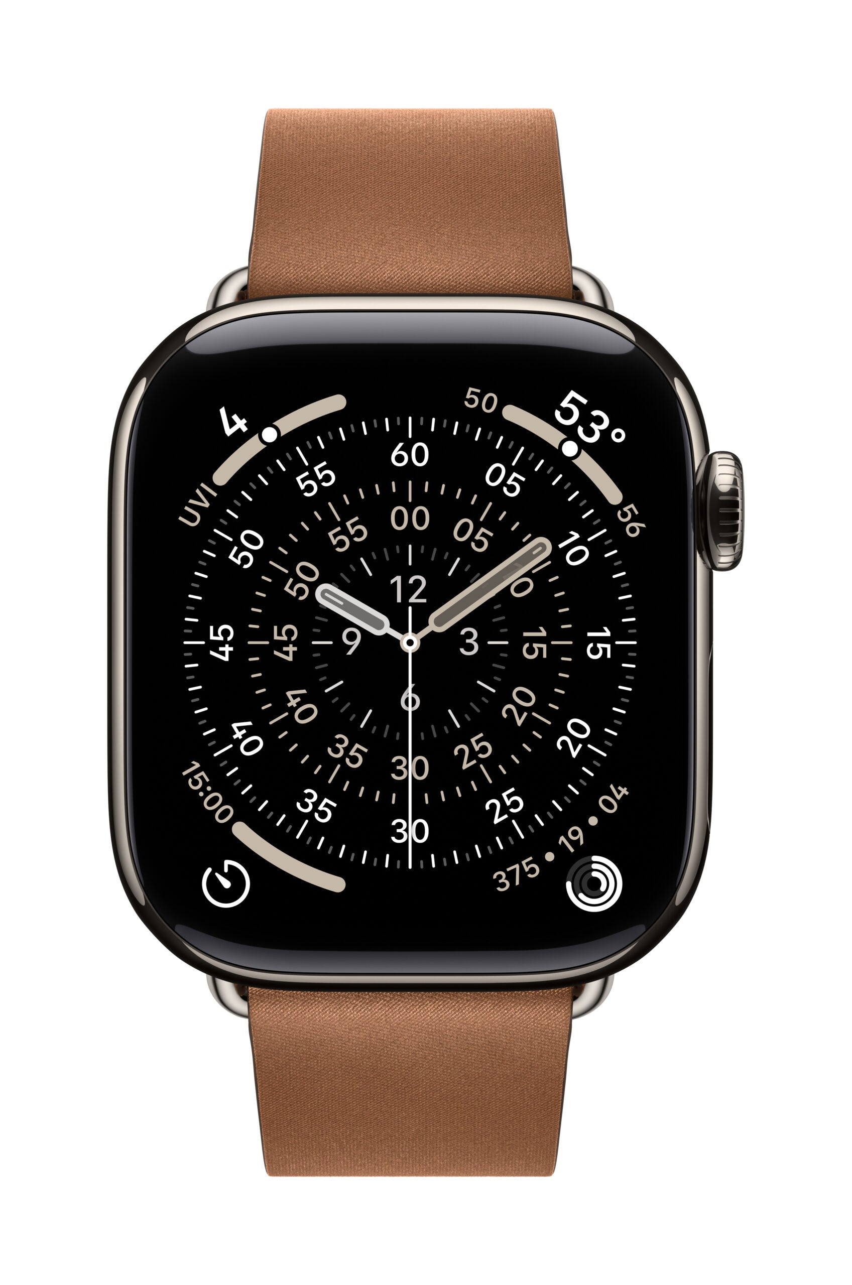 AW BAND 42MM MODERN BUCKLE CARAMEL M "MGG44ZM/A"