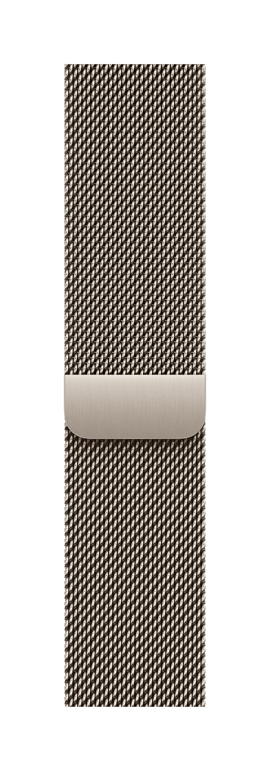 AW BAND 42MM MILANESE NATURAL "MGHY4ZM/A"