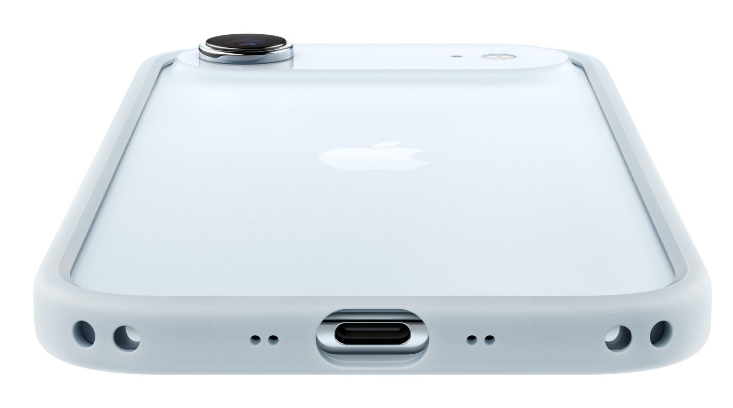 IPHONE AIR BUMPER LIGHT BLUE-ZML "MH024ZM/A"