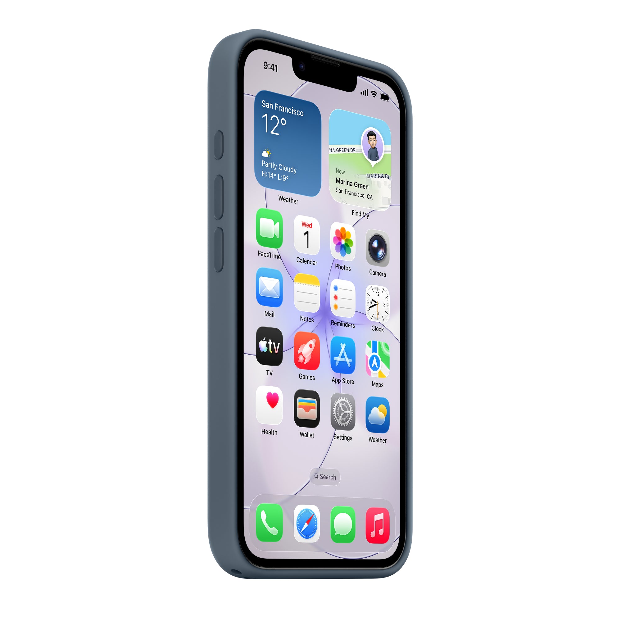 IPHONE 17E SILICONE CASE BL "MHWE4ZM/A"