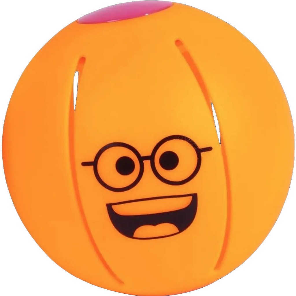 Minge de dovleac UFO pumkin ball, Flippy cu deformare, diametru 8 cm, 3 ani +, lumini LED interactiva, minge magică OZN zburator, minge zburătoare