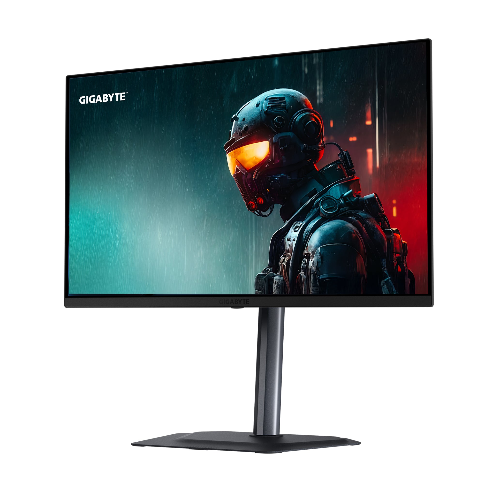 Monitor GIGABYTE MO27U2, QD-OLED, 27 inch, UHD, 3840 x 2160, HDMI, Displayport, Boxe, Pivot, 240 Hz, 0.03 ms, Negru "MO27U2"