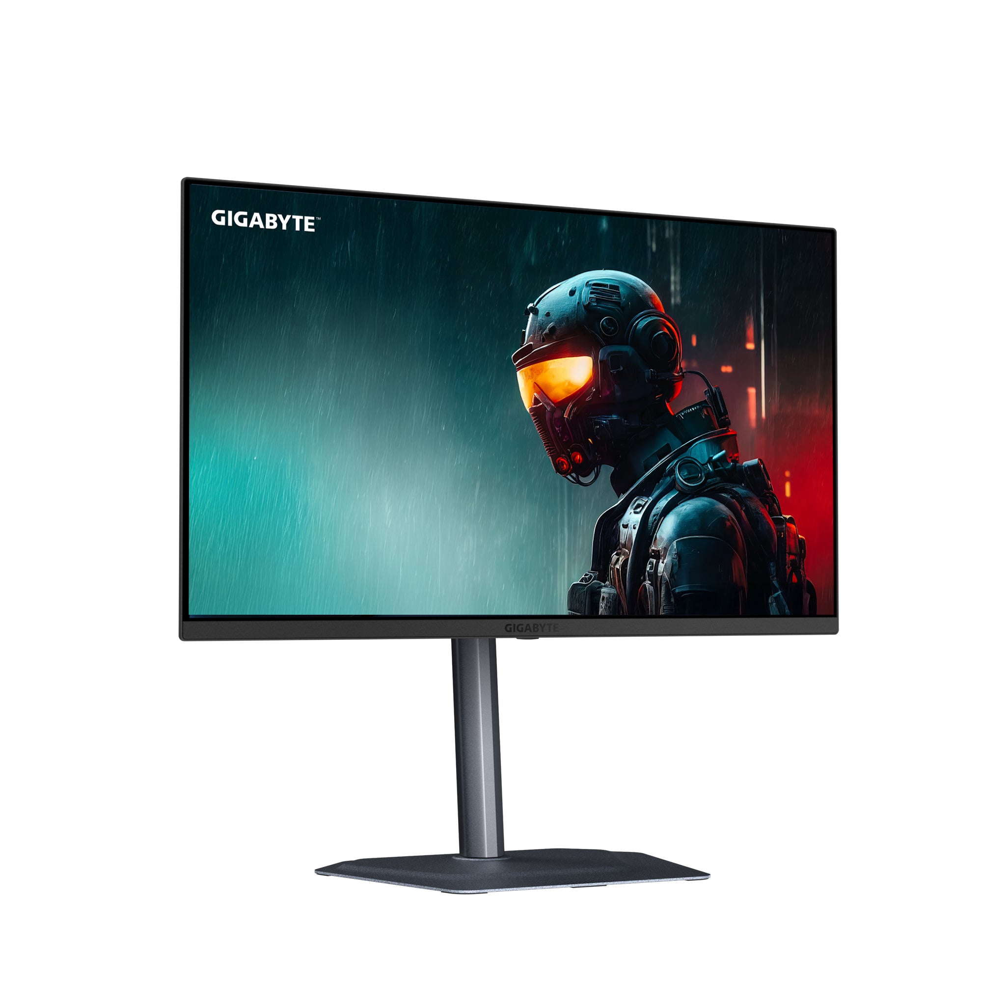 Monitor GIGABYTE MO27U2, QD-OLED, 27 inch, UHD, 3840 x 2160, HDMI, Displayport, Boxe, Pivot, 240 Hz, 0.03 ms, Negru "MO27U2"