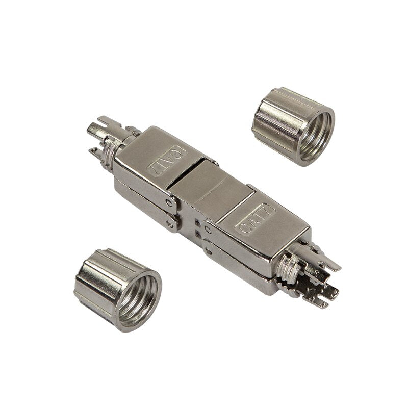 CUPLA RJ-45 Logilink pt. cablu UTP, FTP, Cat6a | Cat7 | Cat7a, RJ-45 (T), metal, AWG22-24, cablu 6-8.5mm, tool-free,1 buc, 