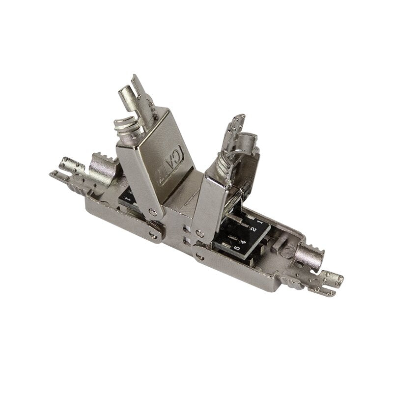 CUPLA RJ-45 Logilink pt. cablu UTP, FTP, Cat6a | Cat7 | Cat7a, RJ-45 (T), metal, AWG22-24, cablu 6-8.5mm, tool-free,1 buc