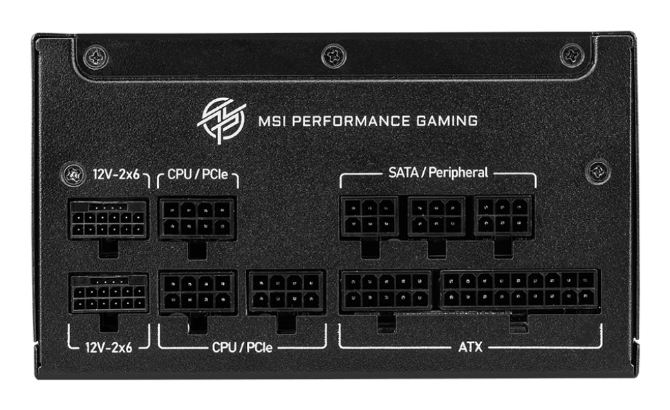 MSI MPG A1000GS PCIE5 power supply "MPG A1000GS PCIE5"